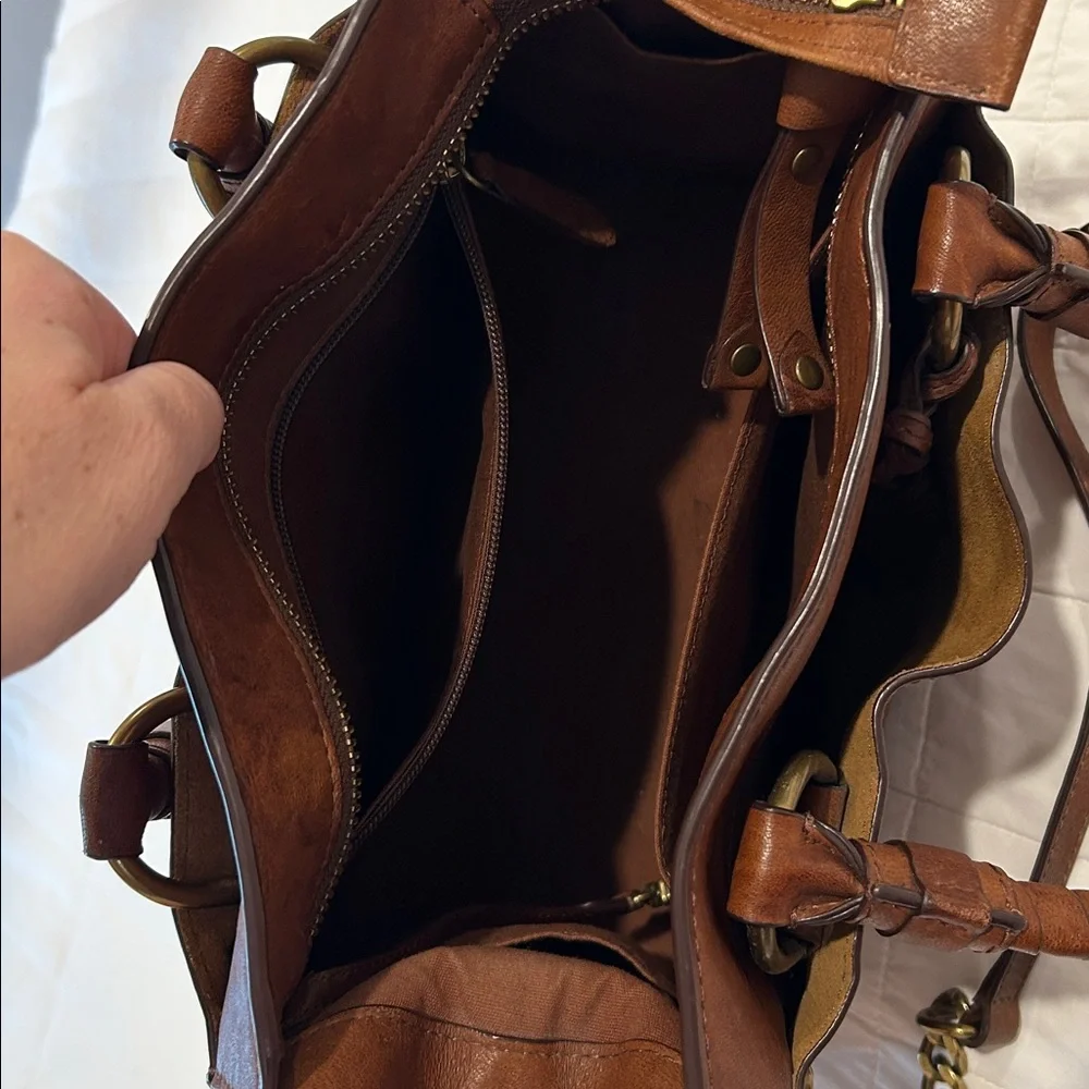 Frye Demi Large Leather Satchel - Picture 5 of 5